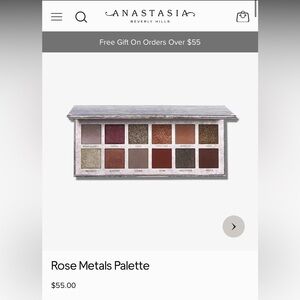 ANASTASIA BEVERLY HILLS ROSE METALS PALETTE